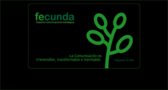 Desktop Screenshot of fecunda.cl